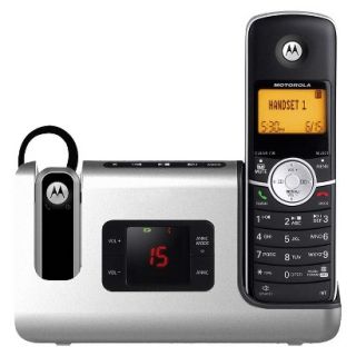 Motorola DECT 6.0 Cordless Phone System (MOTO L902) with 1 Handset, 1 Headset  