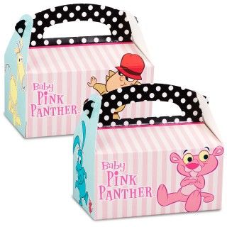Baby Pink Panther Empty Favor Boxes