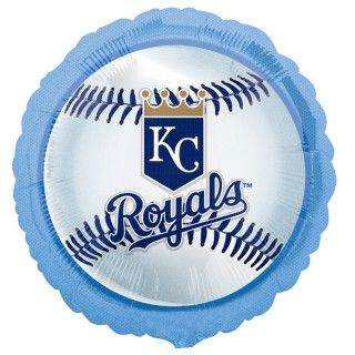 Kansas City Royals Baseball Foil Balloon