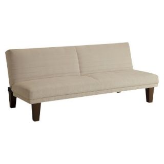 Sleeper Sofa: Dillan Microsuede Sofa Bed   Sandstone
