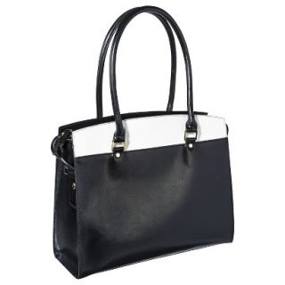 Merona Tote Handbag   Black/White