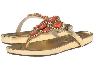 DOLCE by Mojo Moxy Malta Womens Sandals (Gold)
