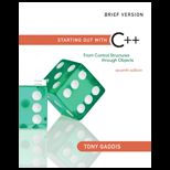 Starting Out with C++ : Brief, Student Value Edition