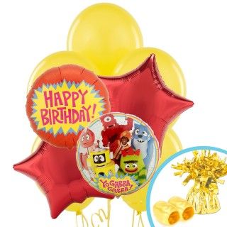 Yo Gabba Gabba Balloon Bouquet