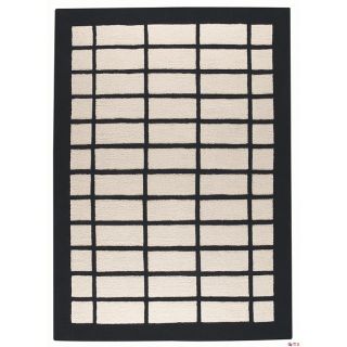 Hand tufted Newy Natural Border Wool Rug (56 X 710)