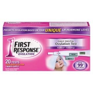 FIRST RESPONSE Daily Digital Ovulation Test   20 Count