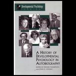 History of Developmental Psychology