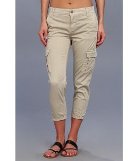 Calvin Klein Jeans Slim Cargo Crop Pant Womens Casual Pants (Black)