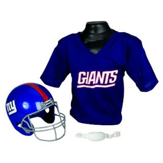 Franklin Sports NFL Giants Helmet/Jersey set  OSFM ages 5 9