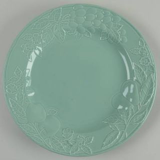 Savoir Vivre Fruit Promenade Celadon 12 Chop Plate/Round Platter, Fine China Di