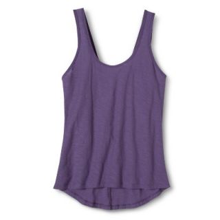 C9 by Champion Womens Short Sleeve V Back Yoga Tank   Huckle Berry Purple S