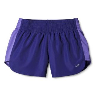 C9 by Champion Womens Run Short With Mesh Inset   Plumbago Blue XS