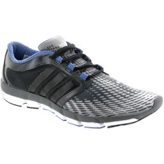 adidas adiPure Motion: adidas Mens Running Shoes Dark Onix/Black/Blast Blue