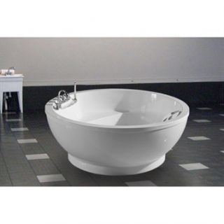 Aquatica PureScape 106 Freestanding Acrylic Bathtub   White