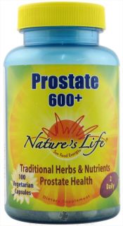 Natures Life   Prostate 600 Plus   100 Vegetarian Capsules