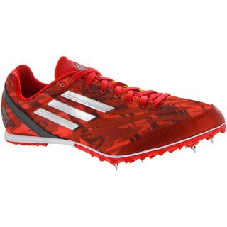 adidas XCS 3 Spike: adidas Mens Running Shoes Infrared/Metallic Silver/Electric