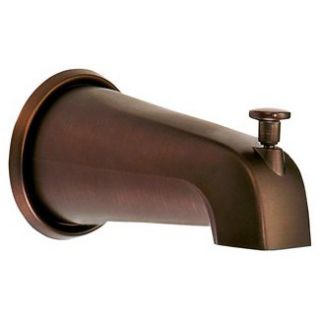 Danze 8 Wall Mount Tub Spout with Diverter   Tumbled Bronze