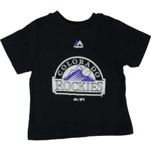Colorado Rockies Majestic MLB Infant Primary Logo T Shirt