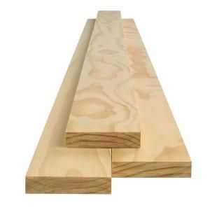 1 in. x 4 in. x 6 ft. Select Pine Board 489257