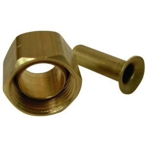 Watts 1/4 in. Brass Compression Nut with Insert A 4