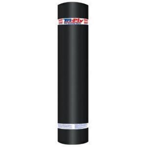 GAF Tri Ply 39 5/8 in. x 32 1/2 ft. Black Granular Modified Bitumen Roll 37AH100
