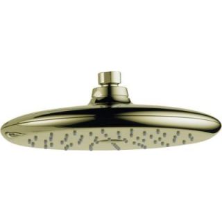 Delta Rizu 1 Spray 8 3/4 in. Raincan Showerhead in Polished Brass RP52382PB