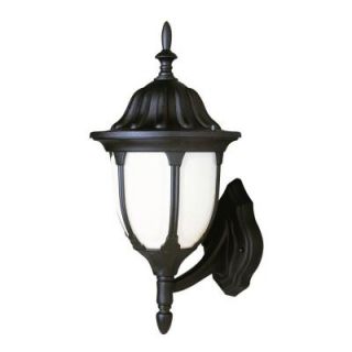 Filament Design Cabernet Collection 1 Light Outdoor Verde Green White Opal Shade Coach Lantern CLI WUP111232