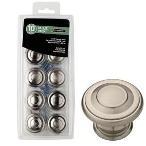 Liberty 1 3/8 in. Harmon Cabinet Hardware Knob (10 Pack) P22669C SN U1