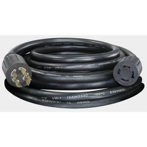 Connecticut Electric 20 ft. 20 Amp Manual Transfer Switch Power Cord VPKPC2020