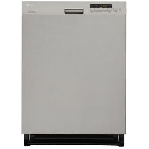 LG Electronics Front Control Dishwasher in Stainless Steel with Stainless Steel Tub LDS5040ST