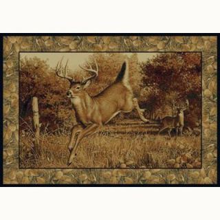 United Weavers Well Meet Again 5 ft. 3 in. x 7 ft. 6 in. Contemporary Lodge Area Rug 132 41617 58