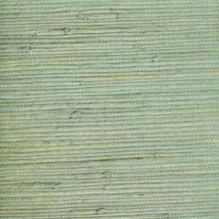 The Wallpaper Company 8 in. x 10 in. Celadon Textured Grasscloth Wallpaper Sample DISCONTINUED WC1284521S