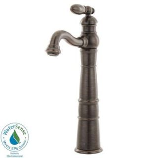 Delta Victorian Single Hole 1 Handle High Arc Bathroom Vessel Faucet in Venetian Bronze 755LF RB