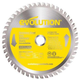 Evolution Power Tools 7 in. 48 Teeth Stainless Steel Cutting Saw Blade 180BLADESS