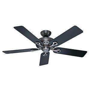 Hunter 52 in. Savoy Antique Pewter Ceiling Fan 53102 at The Home Depot