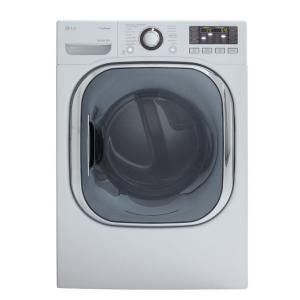 LG Electronics 7.4 cu. ft. Electric Dryer with Steam in White DLEX4070W