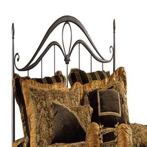 Hillsdale Furniture Kendall Bronze Full/Queen Size Headboard with Rails 1290HFQR