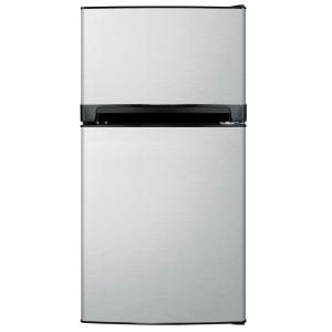 Summit Appliance 8.1 cu. ft. Top Freezer Refrigerator in Stainless Steel DISCONTINUED FF874SS