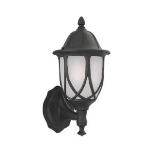 Designers Fountain Greenwood Collection Wall Mounted Outdoor Black Lantern HC0508