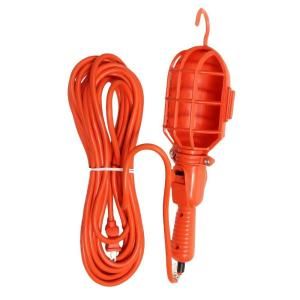 Motor Trend 18 Gauge 2 Wire 25 ft. Red Portable Work Light MT686