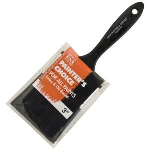 Wooster Painters Choice 3 in. Polyester Flat Brush 0053780030