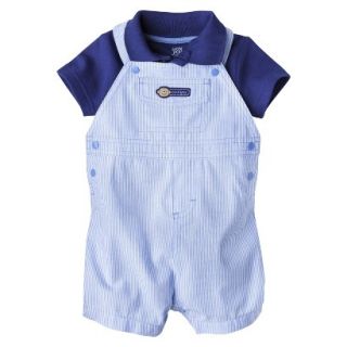 Just One YouMade by Carters Boys Shortall and Bodysuit Set   Navy/White 3 M