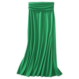Merona Womens Convertible Knit Maxi Skirt   Mahal Green   XXL