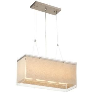 Philips Forecast Pacifica 4 Light Satin Nickel Hanging Pendant DISCONTINUED F193136