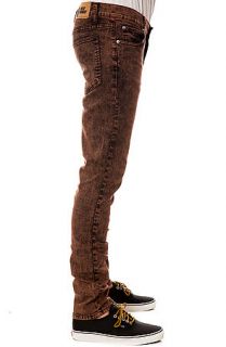 Cheap Monday Pants Tight Fit Jeans in Remake Brown