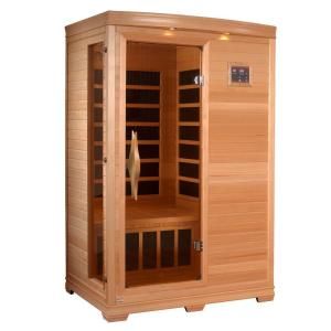 Better Life 2 Person Far Infrared Healthy Living Carbon Sauna with 7 Year Warranty Chromotherapy CD/Radio with MP3 connection BL 3206 01