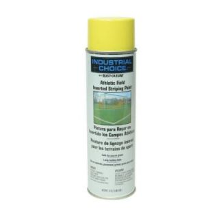 Rust Oleum Industrial Choice 17 oz. Yellow Athletic Field Stripping Spray Paint (12 Pack) 206045