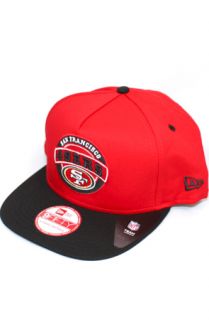 123SNAPBACKS San Francisco 49ers Snapback HatRedBlackCircle Logo
