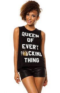 Classy Brand Queen Of Every Fucking Thing Muscle Tee