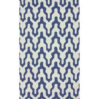 Nuloom Handmade Modern Trellis Wool Rug (36 X 56)